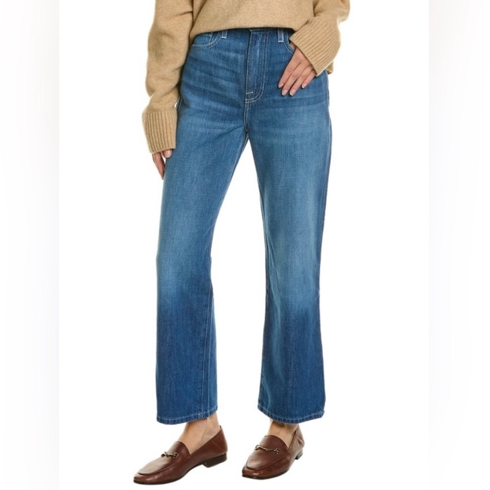 Frame Denim Blue Straight Leg Jeans